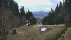 Výstupní stanice lanové dráhy