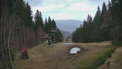 Výstupní stanice lanové dráhy