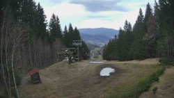 Výstupní stanice lanové dráhy