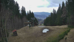 Výstupní stanice lanové dráhy