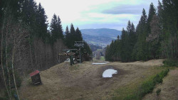 Výstupní stanice lanové dráhy