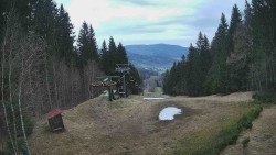 Výstupní stanice lanové dráhy