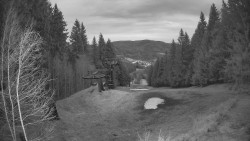 Výstupní stanice lanové dráhy