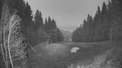 Výstupní stanice lanové dráhy