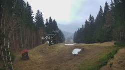 Výstupní stanice lanové dráhy