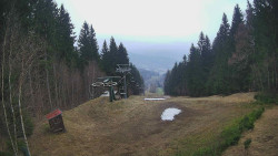 Výstupní stanice lanové dráhy