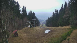 Výstupní stanice lanové dráhy