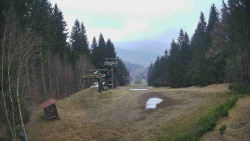 Výstupní stanice lanové dráhy