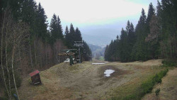 Výstupní stanice lanové dráhy