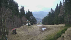 Výstupní stanice lanové dráhy