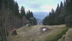 Výstupní stanice lanové dráhy