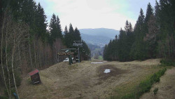 Výstupní stanice lanové dráhy