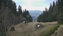 Výstupní stanice lanové dráhy