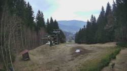 Výstupní stanice lanové dráhy