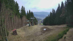 Výstupní stanice lanové dráhy