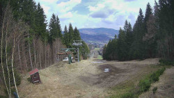 Výstupní stanice lanové dráhy