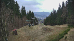 Výstupní stanice lanové dráhy