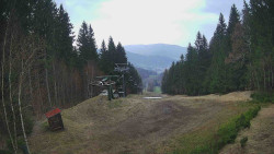 Výstupní stanice lanové dráhy