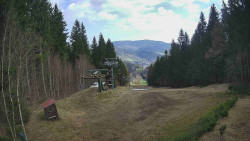 Výstupní stanice lanové dráhy