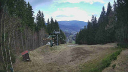 Výstupní stanice lanové dráhy