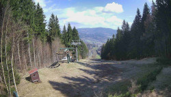 Výstupní stanice lanové dráhy