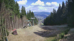 Výstupní stanice lanové dráhy