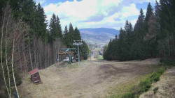 Výstupní stanice lanové dráhy