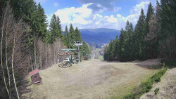 Výstupní stanice lanové dráhy