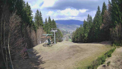 Výstupní stanice lanové dráhy