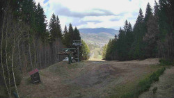 Výstupní stanice lanové dráhy