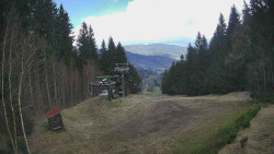 Výstupní stanice lanové dráhy