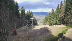 Výstupní stanice lanové dráhy