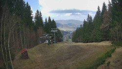 Výstupní stanice lanové dráhy