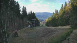 Výstupní stanice lanové dráhy