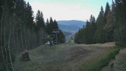 Výstupní stanice lanové dráhy