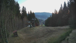 Výstupní stanice lanové dráhy