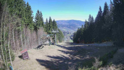 Výstupní stanice lanové dráhy