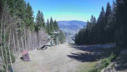 Výstupní stanice lanové dráhy