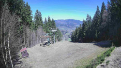 Výstupní stanice lanové dráhy