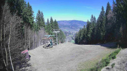 Výstupní stanice lanové dráhy