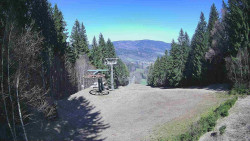 Výstupní stanice lanové dráhy