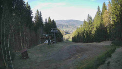 Výstupní stanice lanové dráhy