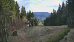 Výstupní stanice lanové dráhy