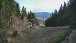 Výstupní stanice lanové dráhy