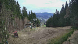 Výstupní stanice lanové dráhy