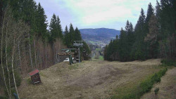 Výstupní stanice lanové dráhy