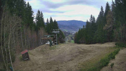 Výstupní stanice lanové dráhy