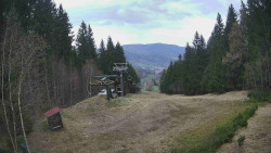 Výstupní stanice lanové dráhy