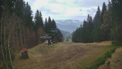 Výstupní stanice lanové dráhy