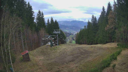 Výstupní stanice lanové dráhy